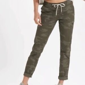 Vuori Elastic Drawstring Ripstop Pant Oregano Camo Size S